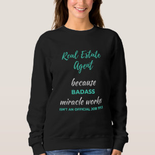 Real Gods Agent eftersom Badass Miracle Worker T Shirt