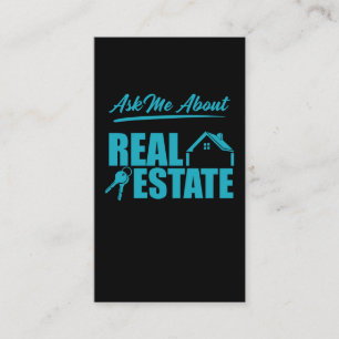Real Gods Agent Egendom Investor Broker Visitkort