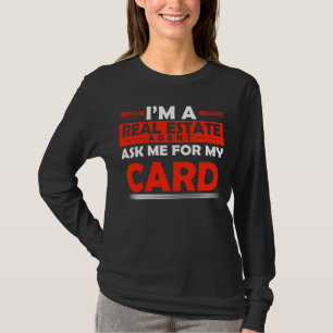 Real Gods Agent Funny House Broker T Shirt