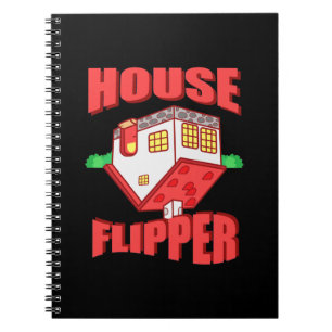 Real Gods Agent House Flipper Anteckningsbok