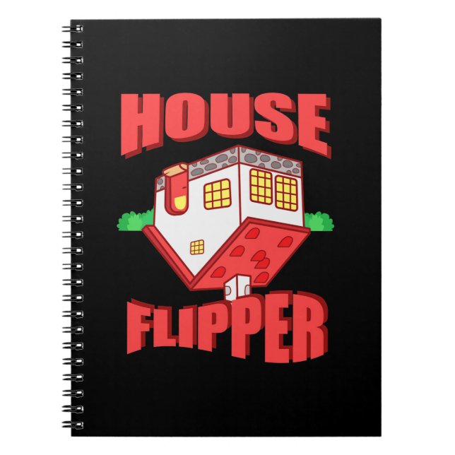 Real Gods Agent House Flipper Anteckningsbok (Framsidan)