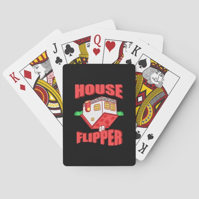 Real Gods Agent House Flipper Casinokort (Baksidan)