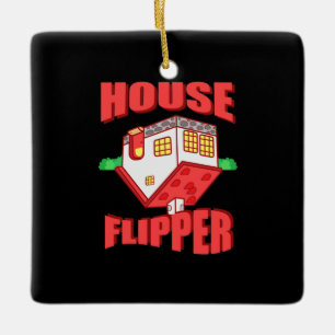 Real Gods Agent House Flipper Julgransprydnad Keramik