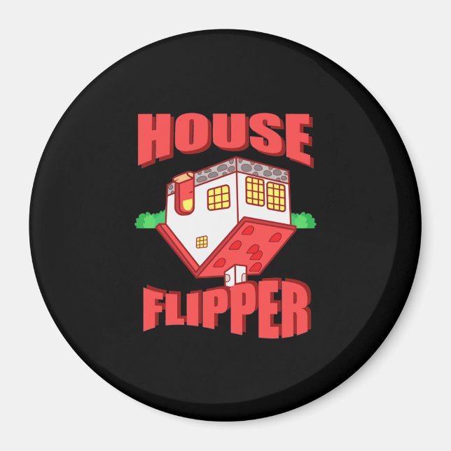 Real Gods Agent House Flipper Magnet (Framsidan)