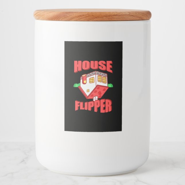 Real Gods Agent House Flipper Mat Etikett (Framsida)