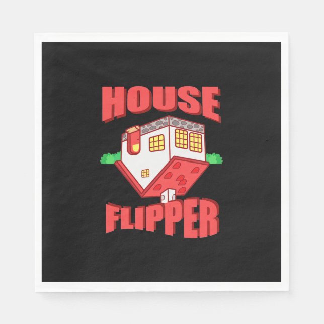 Real Gods Agent House Flipper Pappersservett (Framsidan)
