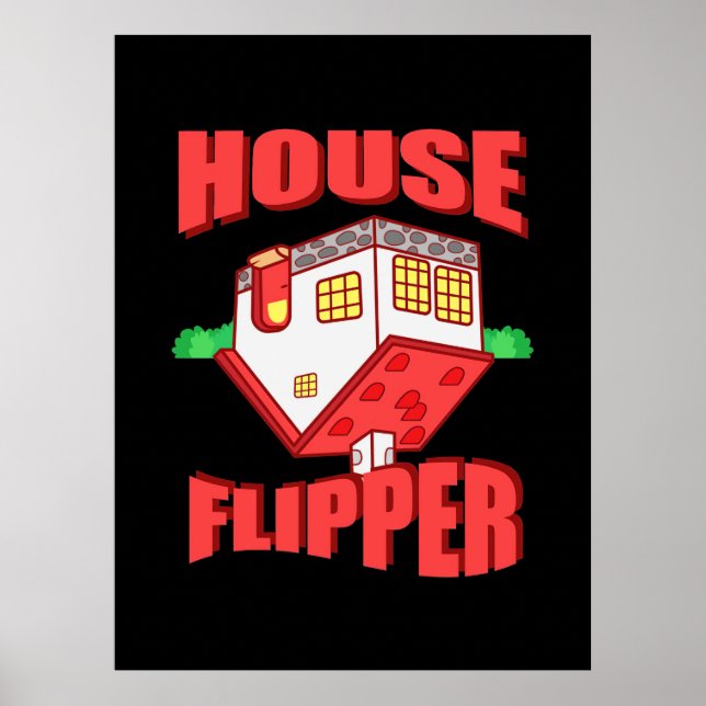 Real Gods Agent House Flipper Poster (Framsidan)