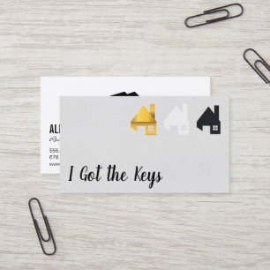 Real Gods Agent/House Logotyper Visitkort