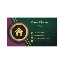 Real Gods Agent Lila Guld Black med House