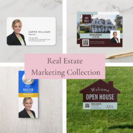 Real Gods Agent Marknadsföring Sold QR-kod Vykort