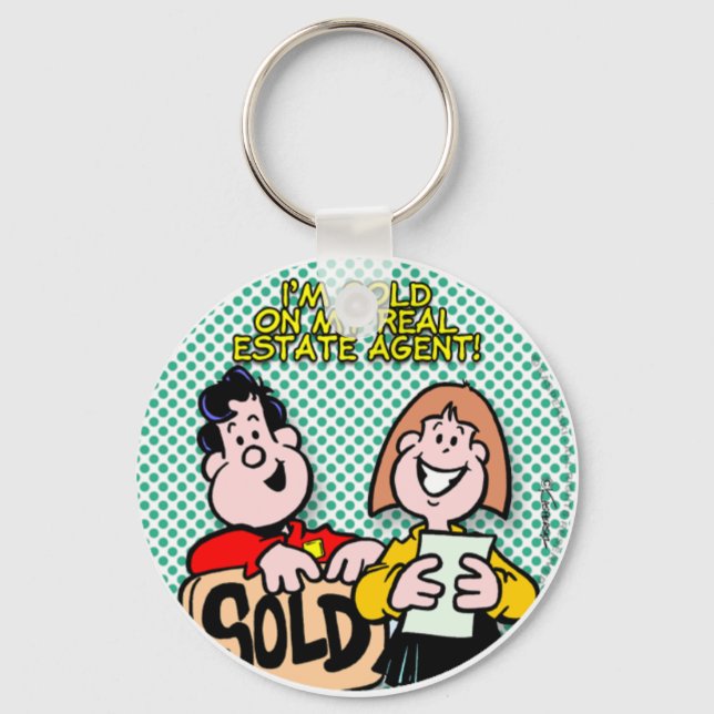 Real Gods Agent Nyckelring (Framsida)