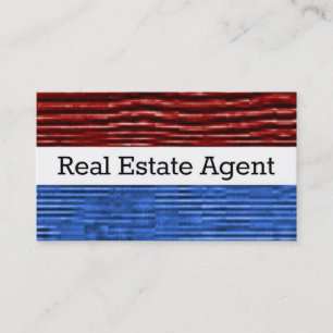 Real Gods Agent Patriotic Affärskort Visitkort