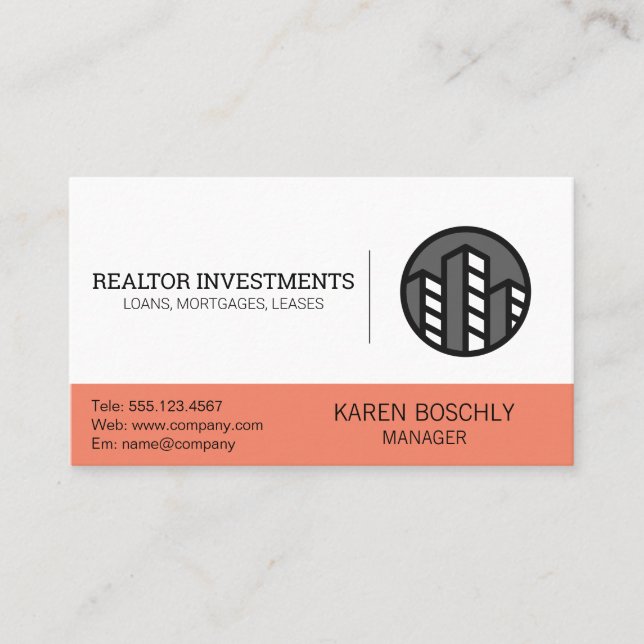 Real Gods Agent | PROFESSIONELL Visitkort (Framsida)