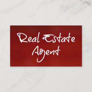 Real Gods Agent Red Affärskort Visitkort