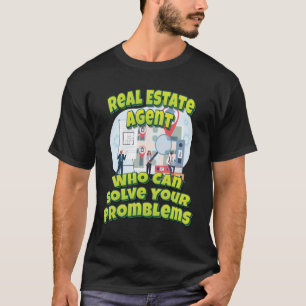 Real Gods Agent som kan lösa era problem T Shirt