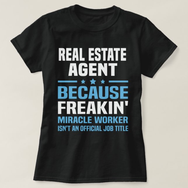 Real Gods Agent T Shirt (Design framsida)