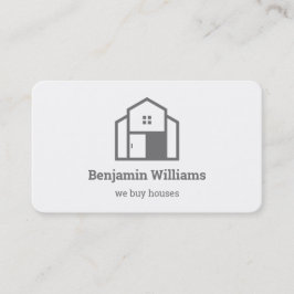 Real Gods Agent we Buy Houses Visitkort