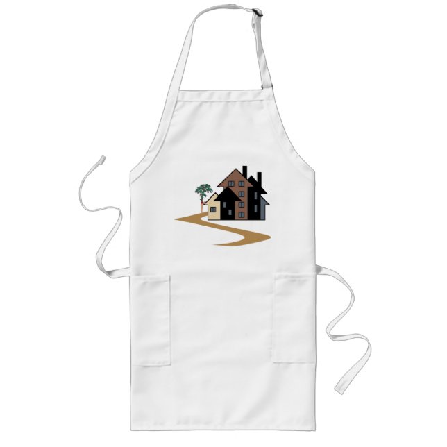 Real Gods Apron Långt Förkläde (Framsidan)