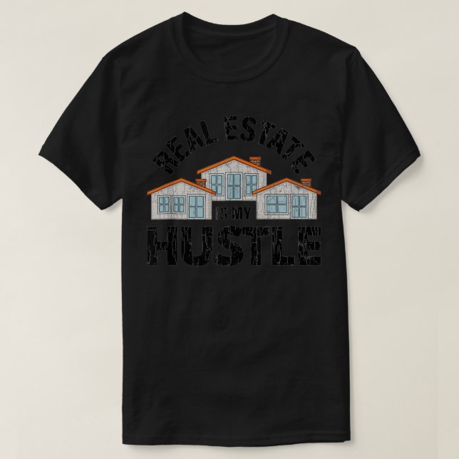 Real Gods är min välbärgade broker Agent Graphi T Shirt (Design framsida)