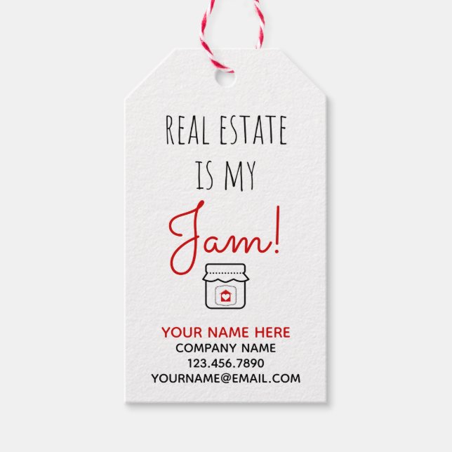 Real Gods är mina Sylt-Märkre Presentetikett (Framsidan)