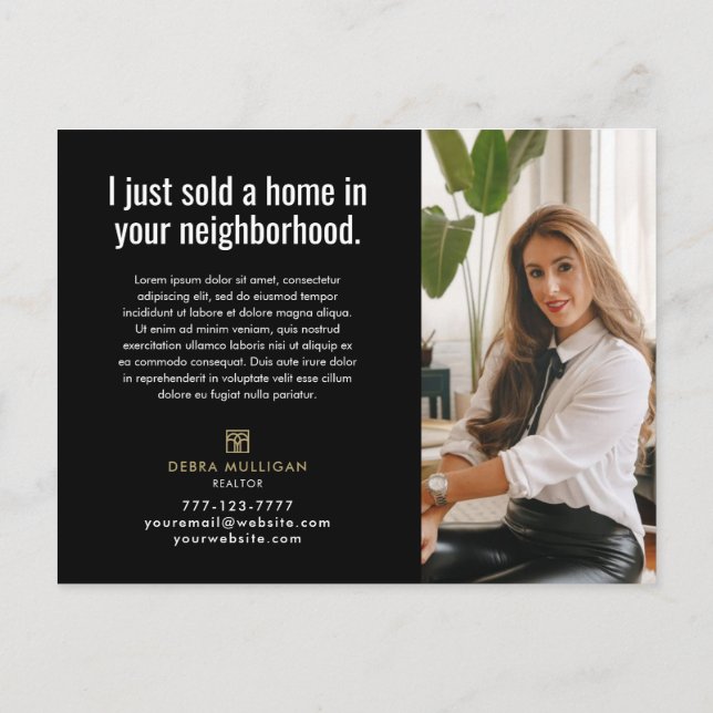 Real Gods Broker Modern vykort - SÅLDA BARA (Baksida)