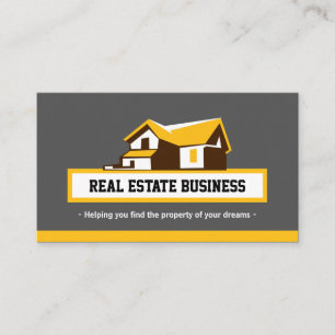 Real Gods Broker Real Gods Agent - Modern stil Visitkort