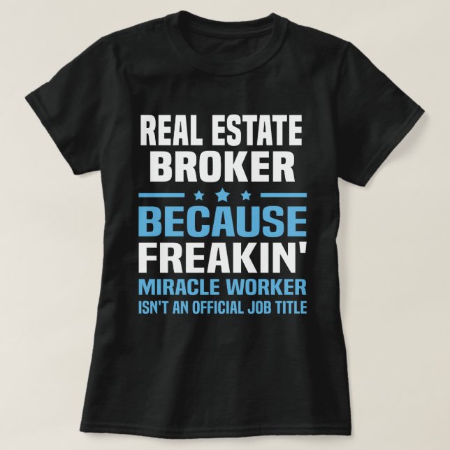 Real Gods Broker T Shirt (Design framsida)