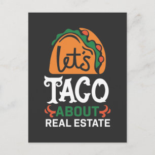 Real Gods Broker Taco Älskare Citote Mexican Foodi Vykort