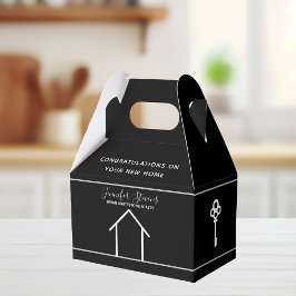 Real Gods Chic Black White Marknadsföring Anpassni Presentaskar