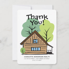 Real Gods Client Hand-Drawn - tackkort Kort