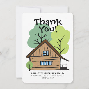 Real Gods Client Hand-Drawn - tackkort Kort