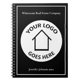 Real Gods Company Anpassningsbar Business Logotyp  Anteckningsbok