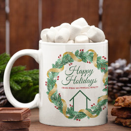 Real Gods Company Anpassningsbar God Jul WAN Kaffemugg