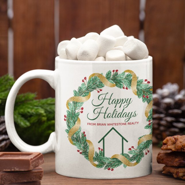 Real Gods Company Anpassningsbar God Jul WAN Kaffemugg (Skapare uppladdad)