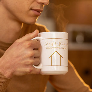Real Gods Company Bevackra Personlig Gift Kaffemugg