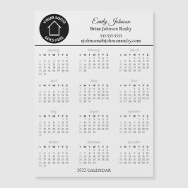 Real Gods Company Din Logotyp 2022-kalendermagnet