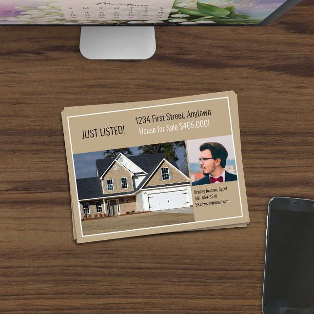 Real Gods Direct Mail Tan Vykort (Skapare uppladdad)