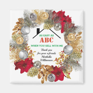 Real Gods EASY AS ABC Realtor Client-jul Magnet