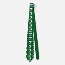 Real Gods Grönt Agency Branded Neck Tie
