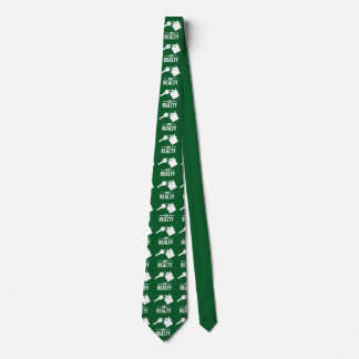 Real Gods Grönt Agency Branded Neck Tie Slips