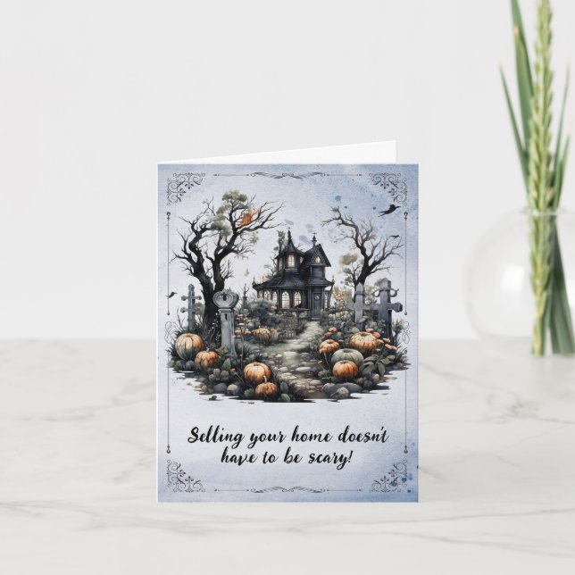 Real Gods Halloween Haunted House Kort (Framsida)