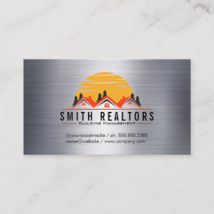 Real Gods Homes Logotyp Visitkort