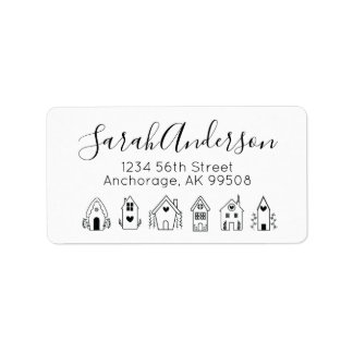 Real Gods Houses Returadress Adressetikett