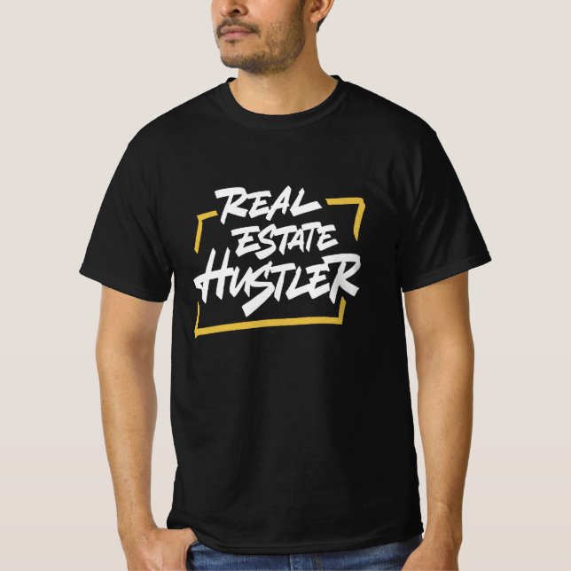 Real Gods Hustler T Shirt (Framsida)