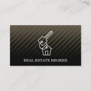 Real Gods Investor Nycklar till hemmet Visitkort