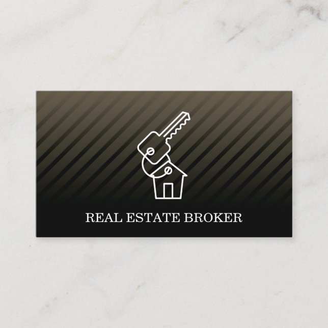 Real Gods Investor | Nycklar till hemmet Visitkort (Framsida)