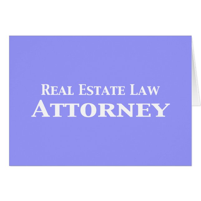 Real Gods Law Attorney Gifts Hälsningskort (Framsidan Horizontal)