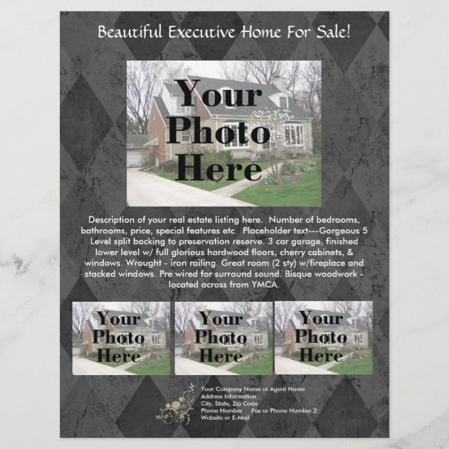 Real Gods Listing Flyer (Framsidan)