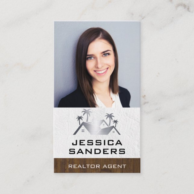 Real Gods Logotyp | Affärskvinna Visitkort (Framsida)