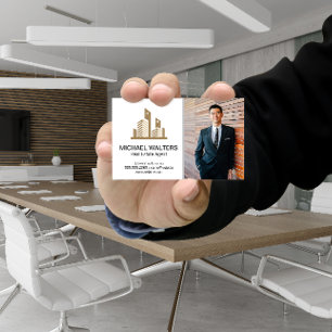 Real Gods Logotyp ANPASSNINGSBAR BILD Affärsma Visitkort